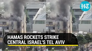 Hamas Rockets Penetrate Israel's Iron Dome, Tel Aviv Under Attack; 3 Israelis Wounded | Watch