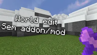 (desatualizado) como fazer world edit sem mods/addon no minecraft bedrock [Tutorial 1]