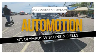 A Sunday afternoon at Automotion Mt. Olympus Theme Park Wisconsin Dells