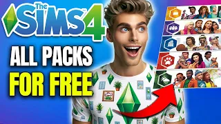 Sims 4 ALL PACKS & EXPANSIONS for FREE! 🏡 How To Install Sims 4 DLCs TUTORIAL (PC/MAC)