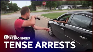 Chaotic Take Downs: Police Bust Suspicious Felons Hiding Drugs | Cops Marathon | Real Responders