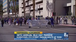 38th Annual MLK Day Parade happening tomorrow