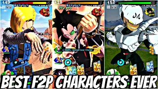 TOP 6 BEST F2P CHARACTERS EVER 🔥!! IN DRAGON BALL LEGENDS