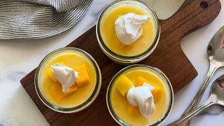 Best Mango Pudding Recipe