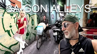 SAIGON NIGHTLIFE Vietnam ALLEYS and WALKING Streets BUI VIEN 🇻🇳