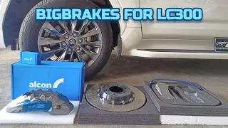 Installed Alcon BigBrakes on this toyota LC300