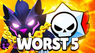 *DO NOT* PLAY THESE 5 BRAWLERS IN RANKED! | Pro Ranked Guide