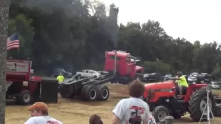 Dodge General Lee Pulling semi