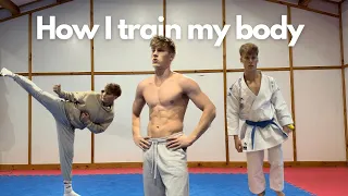 How I Train My Body for Martial Arts