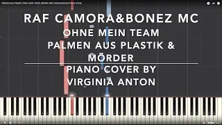 Palmen aus Plastik, Ohne mein Team, Mörder Raf Camora Bonez Piano Cover