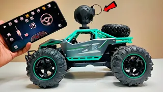 Fastest RC Wifi FPV 720P HD Camera Car Unboxing & Testing - Chatpat toy tv