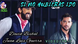 Juan Luis Guerra y David Bisbal SI NO TE HUBIERAS IDO VideoLyrics (Letras y Música) 2020