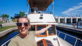 LAST LOCK OF THE TRENT-SEVERN (Hello, Georgian Bay!)