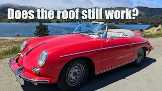 The top was down for 23 years on this Porsche 356 Roadster