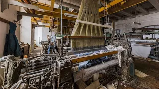 Abandoned Textile Mill In Austria 19th Century Machinery Left!