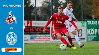 1. FC Köln U21 vs. SSVg Velbert 02 – Highlights & Tore | Regionalliga West