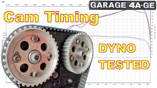 Effects of Cam Timing on a Big Cam Engine - Dyno tested - 200hp 4AGE