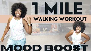 1 Mile Walking Workout | Mood Boosting Walk At Home | Moore2Health