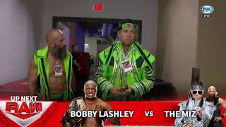 Raw 29/8/22 FULL MATCH - Bobby Lashley vs The Miz with Ciampa