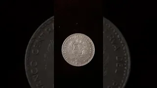 Обзор и цена 1 Инти 1987 года Перу - монета солнца.