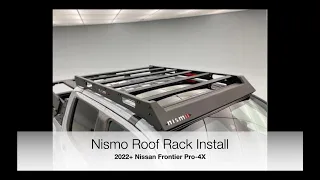 2022+ Nissan Frontier Nismo Roof Rack Install