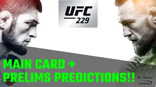 UFC 229 Predictions: Conor vs Khabib