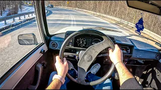 1990 Wartburg [1.3 58HP] |0-100| POV Test Drive #1571 Joe Black