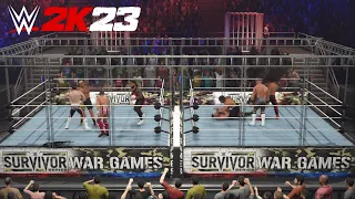 WWE 2K23: The Bloodline vs. Blackpool Combat Club - WARGAMES