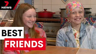 Inspirational story of two best friends in the fight of their lives | 7 News Australia