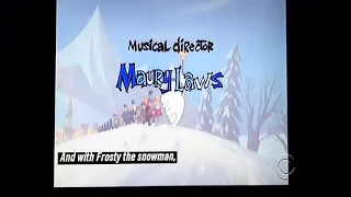 Closing To Frosty The Snowman On CBS