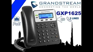 Grandstream GXP1625 SIP Telephone Unboxing | Technical Guide Pro