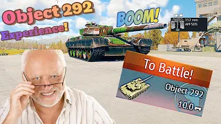 The Object 292 Experience Ft. Almost nuke! - War Thunder