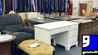 GOODWILL SHOP WITH ME FURNITURE CHAIRS DECOR KITCHENWARE ELECTRONICS SHOPPING STORE WALK THROUGH