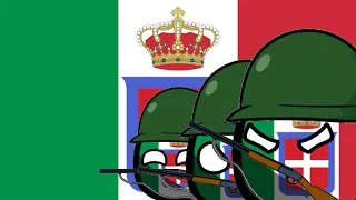 "Italy Invades Greece" l Countryball Animations [Collab with @Thep] #shorts