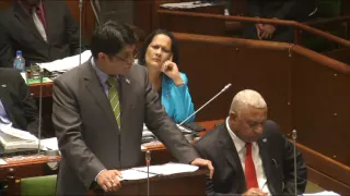 Fijian Minister for Finance, Hon. Aiyaz Sayed-Khaiyum announces 2016-2017 Budget, Part 3