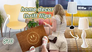 easy peasy home decor diy thrift flips (budget friendly & anyone can do these, trust me)