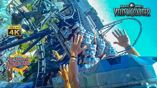 2021 Velocicoaster Roller Coaster On Ride Back Row 4K POV Islands of Adventure Universal Orlando