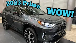 AMAZING! This 2023 Toyota RAV4 PRIME XSE technology is a machine! Full review!