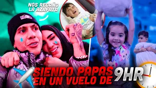 Así se comportan KIMA Y JUANITO en un vuelo de 9 horas  ✈️ 😱 | Juan de Dios Pantoja