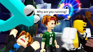 ROBLOX Rainbow Friends Chapter 2 Funny Moments Part 2 (MEMES) 🌈