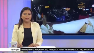 Karo ng patay sumalpok sa  isang truck sa Quezon Avenue ; 2 sugatan