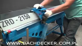 Листогибочный станок DachDecker ZRD