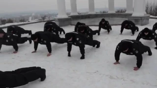 Управління поліції охорони в Полтавській області приєдналось до флешмобу 22 Pushup Challenge