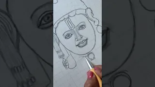 Shree Ram lala outline drawing 😍 | Ayodhya Ramlala drawing 🚩 #shorts #ramlala #ram #drawing