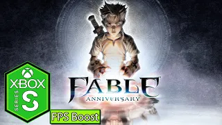 Fable Anniversary Xbox Series S Gameplay Review [FPS Boost] [Xbox Game Pass]