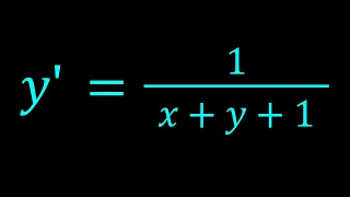 A Differential Equation With An Interesting Solution