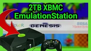 2TB XBMC EMUSTATION LOADED WITH EMULATORS AND 800 ORIGINAL XBOX GAMES COIN-OPS  - RETRO PRO FRANK