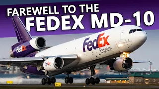 1 HOUR of ONLY FedEx DC-10s at Calgary Airport! 4K Plane Watching, Aircraft Identification