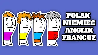 POLAK, NIEMIEC, FRANCUZ I ANGLIK