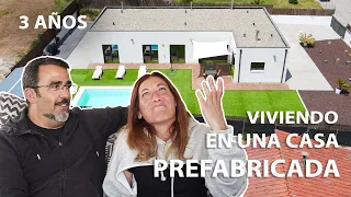 3 AÑOS VIVIENDO EN UNA CASA PREFABRICADA - "AQUÍ ESTAMOS PAGANDO MENOS QUE EN UN PISO POR LA LUZ"